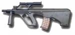 Пистолет-пулемет на основе Steyr AUG с укророченным стволом под патрон 9мм Посмотреть в полный размер